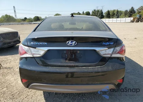 2011 Hyundai Sonata Hybrid из США, поврежденный, VIN KMHEC4A49BA010797